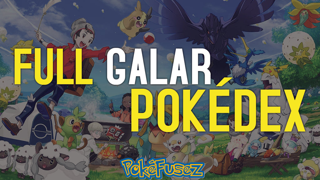 Generation 8 Living Dex (#810 to #898) • Competitive • 6IVs • Online Battle-ready