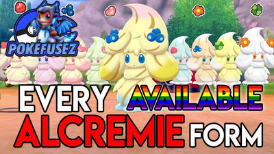 All 70 Alcremie Forms (Gigantamax) Bundle • Competitive • 6IVs • Level 100 • Online Battle-ready
