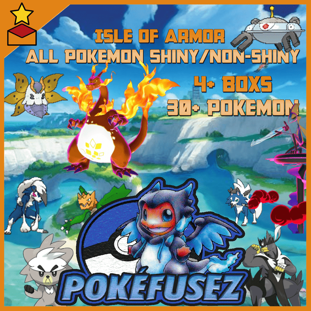 The Isle of Armor New and Returning Pokémon Bundle • Competitive • 6IVs • Online Battle-ready