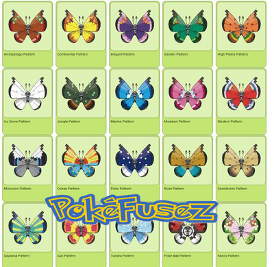 Vivillons • All 20 Wing Patterns, Battle-Ready, 6IVs, Level 100, Customizable